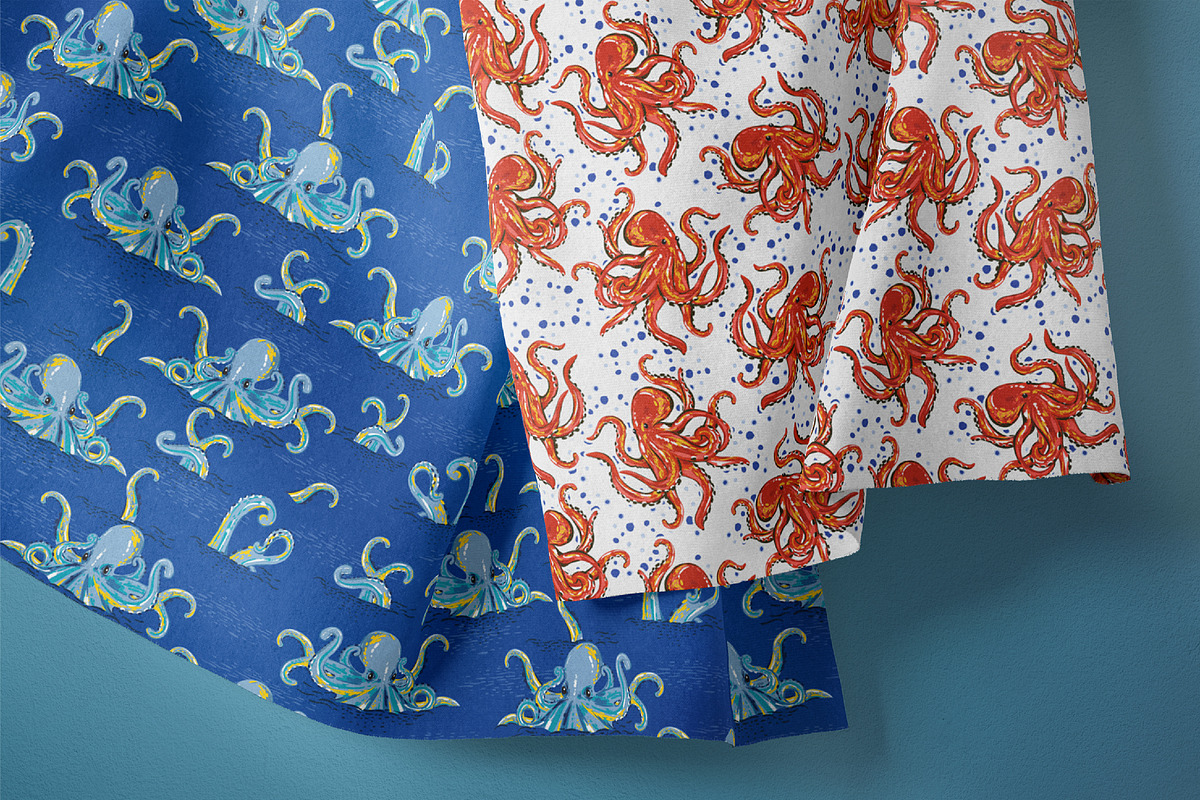 SEA MONSTERS, a Pattern Graphic by MSNTY STUDIOX (Photo 8 of 30)