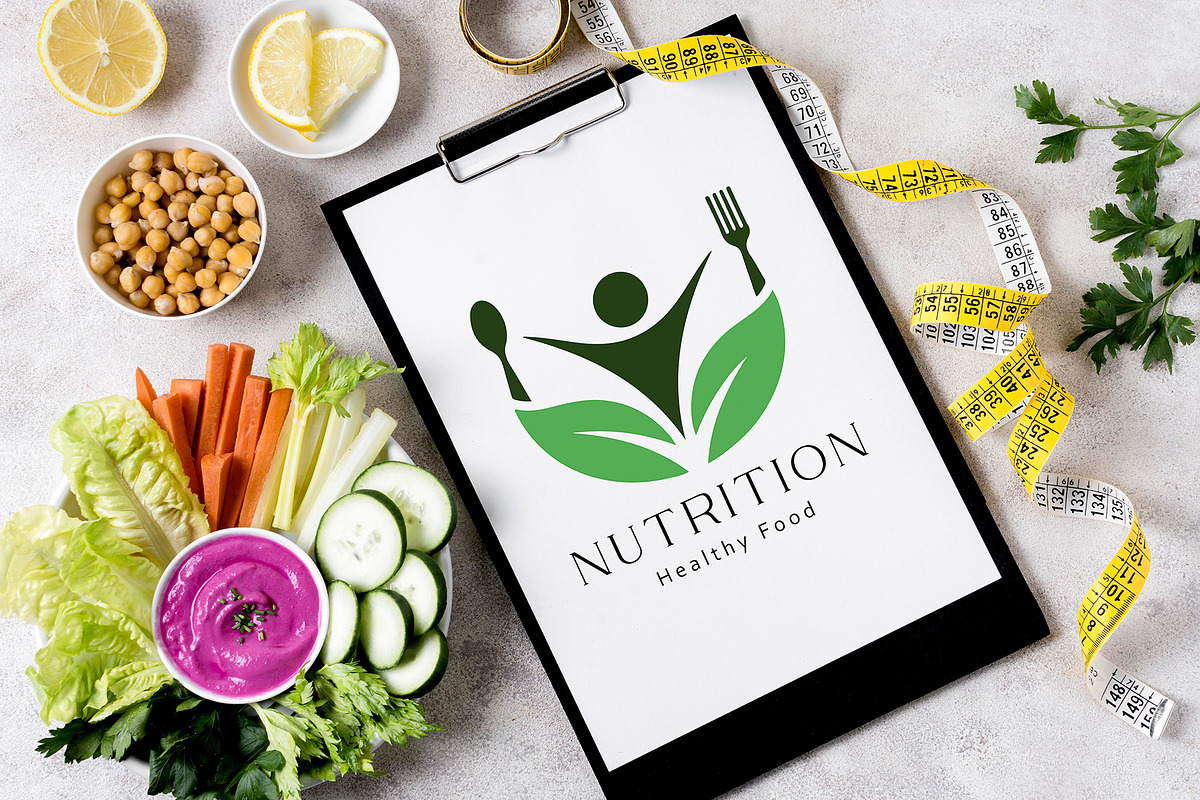 Modern Dietitian Logo Collection, a Branding & Logo Template by YUDesignStore (Photo 7 of 13)