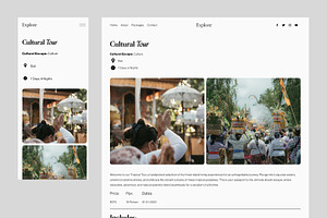 Travel Agency - Squarespace 7.1