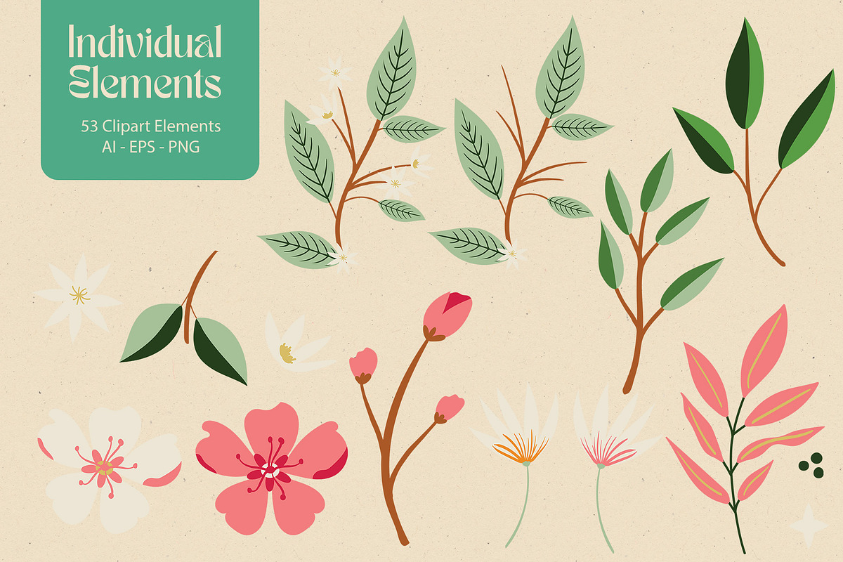 Fresh Fruit Market Clipart & Pattern, an Illustration by The Audacious Brush (Photo 4 of 13)
