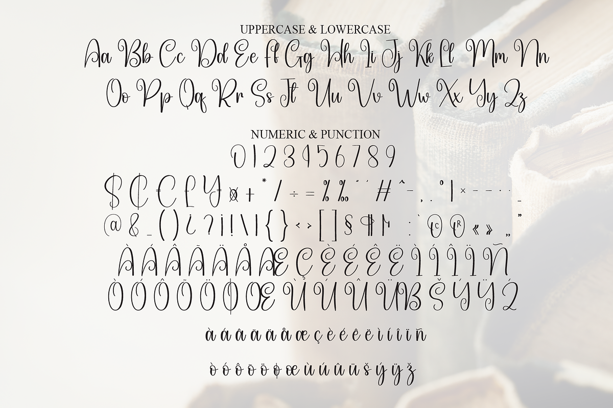 History | Script Font, a Handwritten Font by Scratchones (Photo 7 of 9)