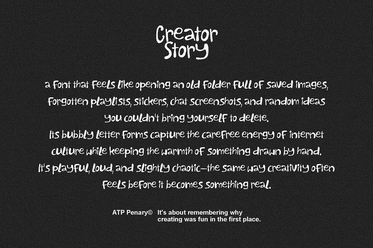 Penary - Bold Playful Font, a Handwritten Font by Typeparties (Photo 6 of 11)