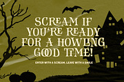 Haunted Gallery - Fun Horror Font, a Handwritten Font by Letterhend Studio (Thumbnail 3 of 9)