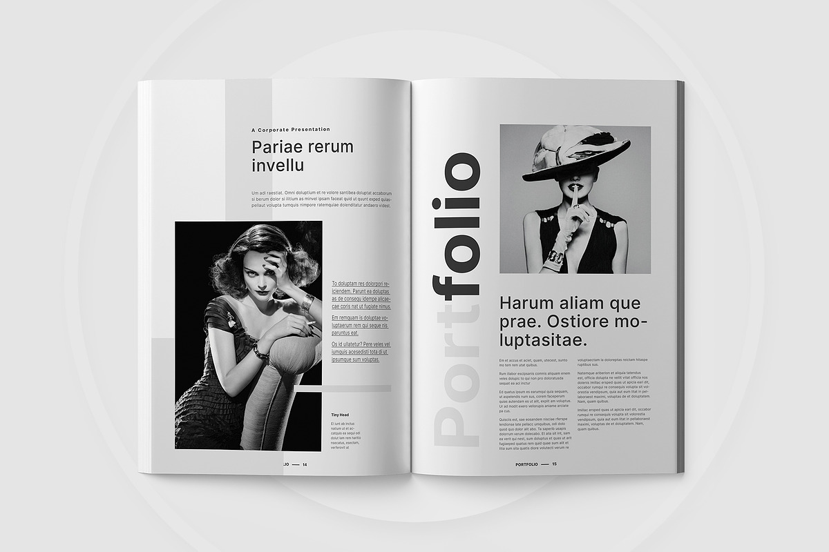 Photography Portfolio Tamplate, a Magazine Template by astutedesign11 (Photo 8 of 13)