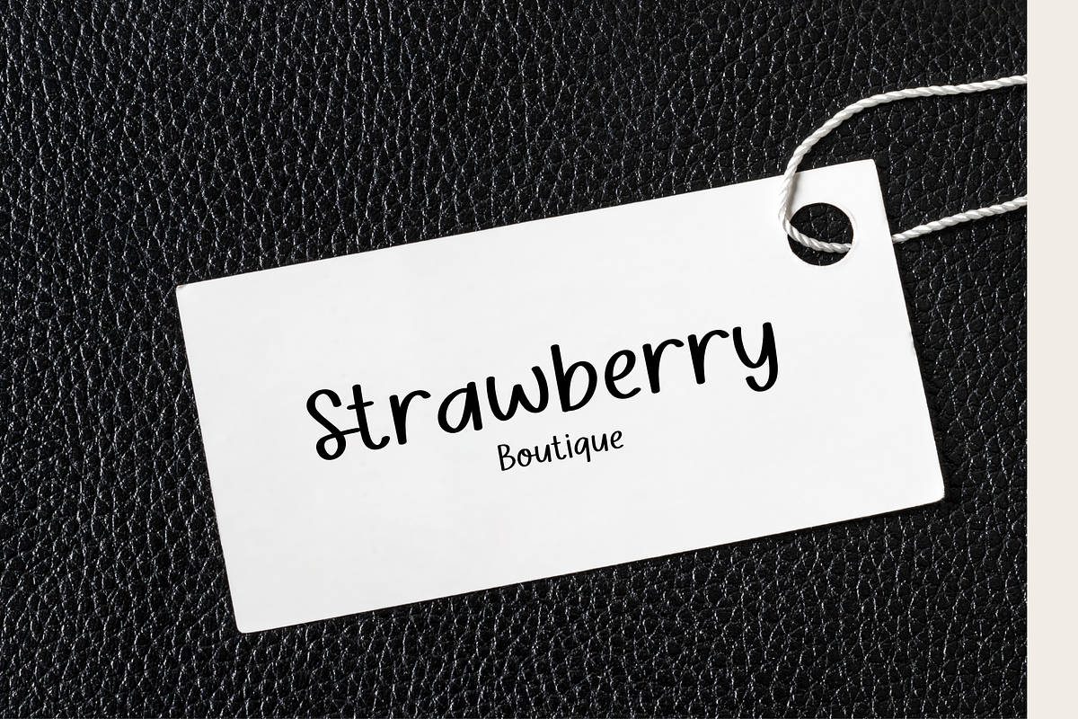 Danish Pastery, a Handwritten Font by Sofia Skoog (Photo 8 of 10)