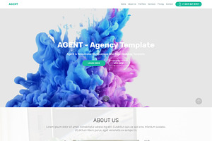 AGENT -OnePage Multipurpose Template