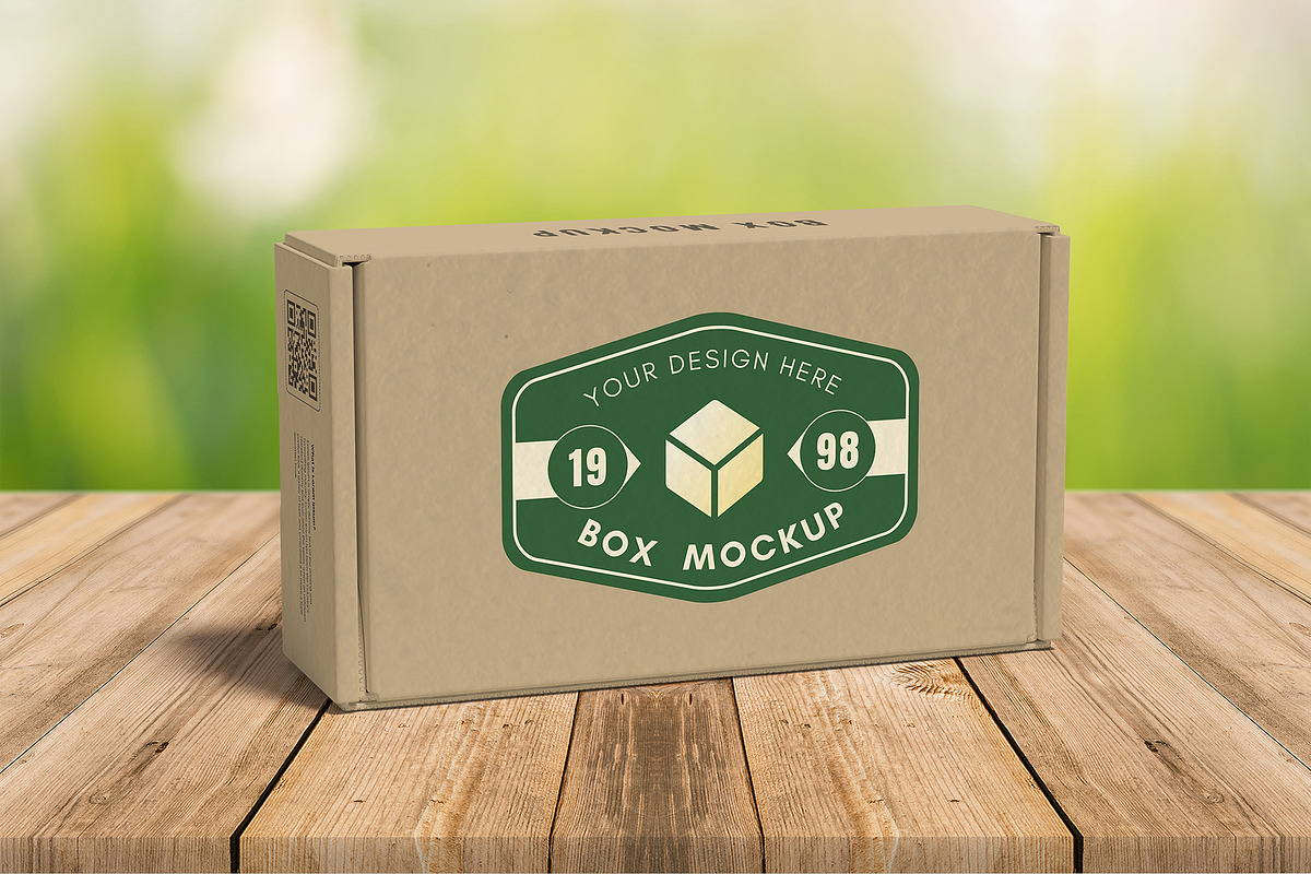 Box Mockup, a Cups & Container Mockup by graphictime (Photo 9 of 15)