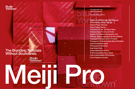 Meiji Pro Branding Mockup Template