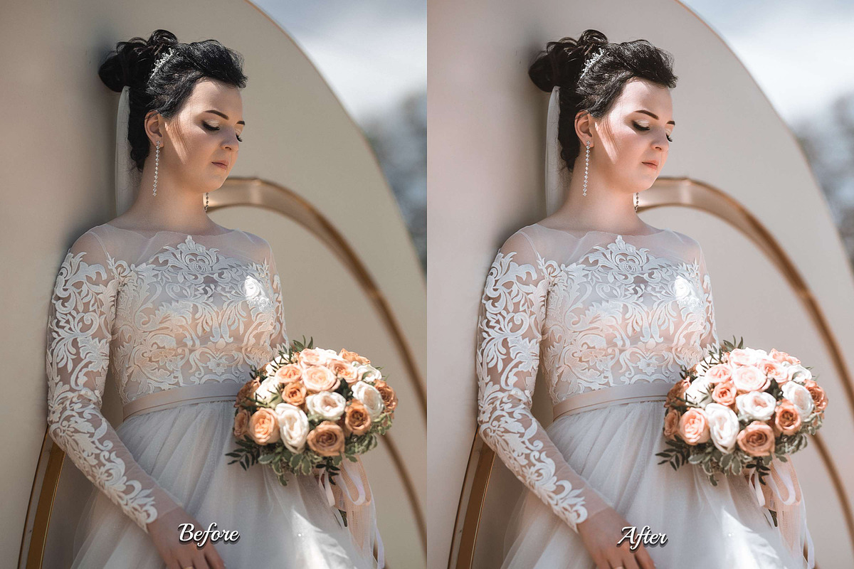 30 Bridal Glow Photoshop Actions, an Action Add-On by 3Motional (Photo 4 of 11)