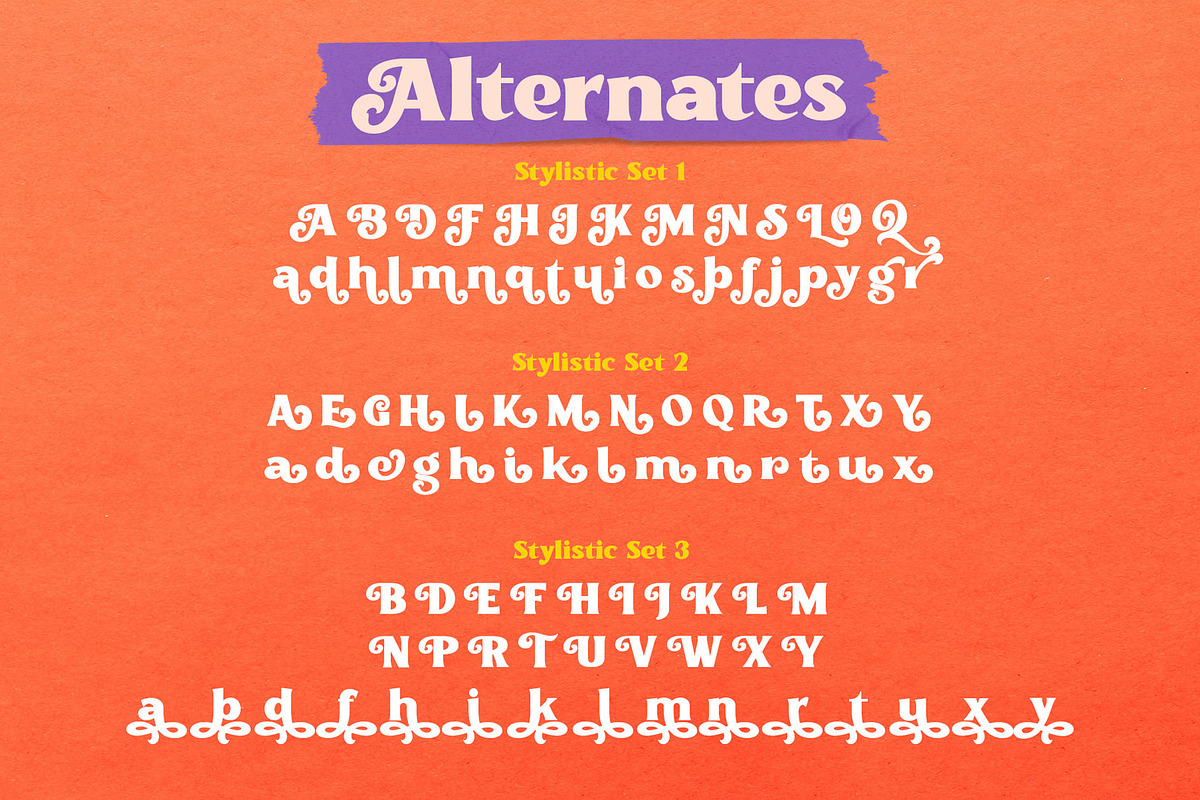The Qostter Retro Serif, a Serif Font by alit design (Photo 7 of 16)