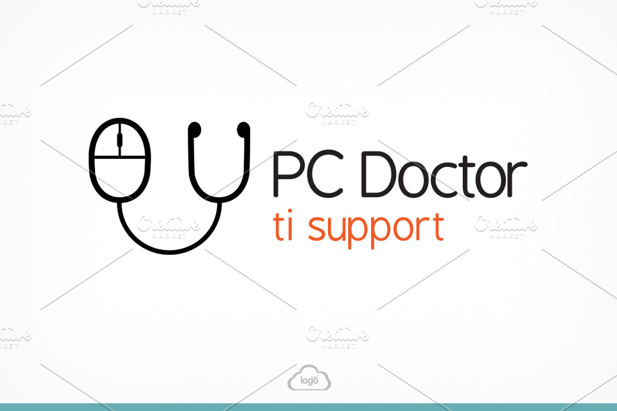 PC Doctor Logo Template, a Branding & Logo Template by Logo Heaven (Photo 2 of 5)