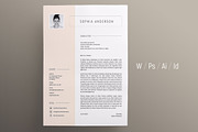 Word Resume & Cover Letter, a Resume Template by SupaTemplates (Thumbnail 2 of 4)