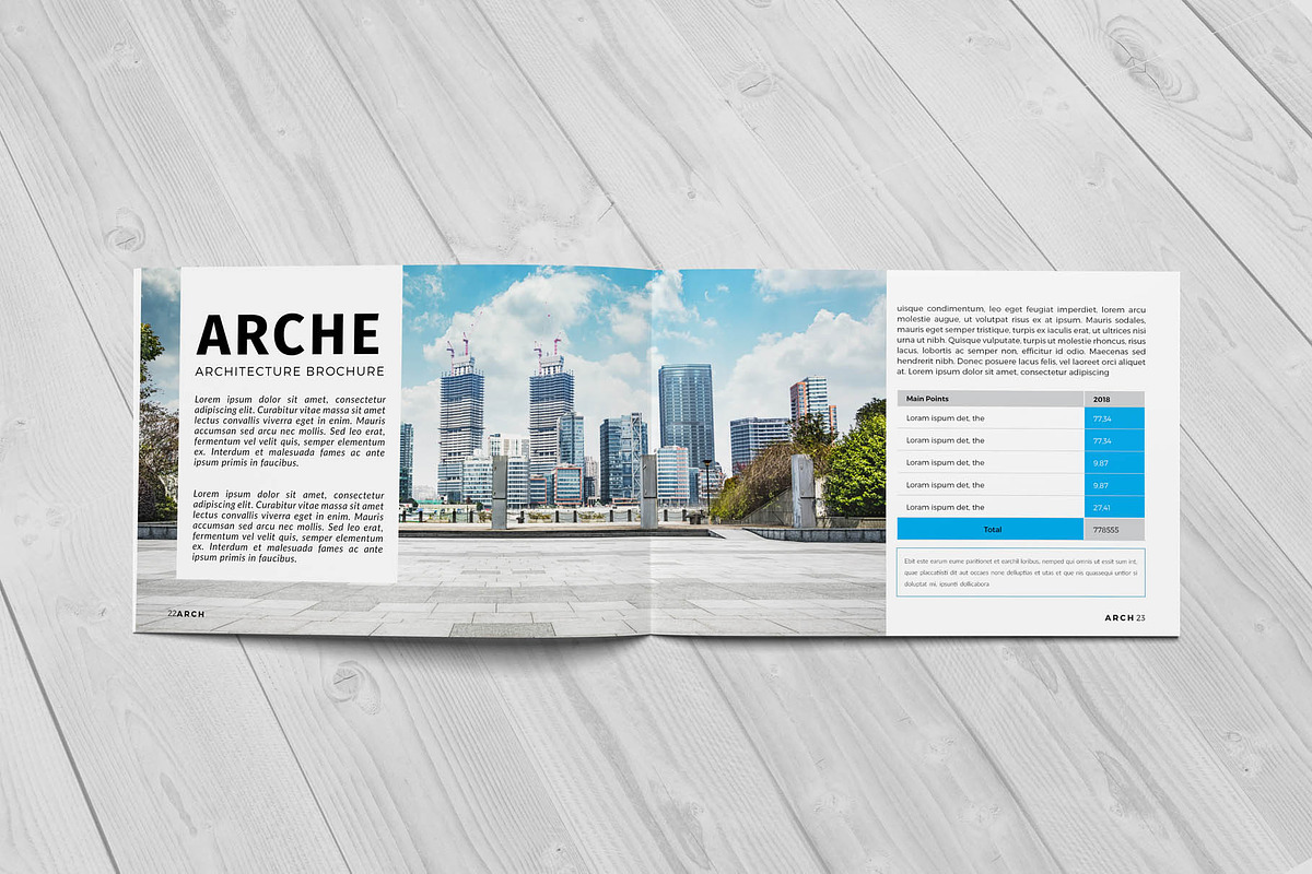 A5 Realestate/Architecture Brochure, a Brochure Template by New Lines (Photo 12 of 13)