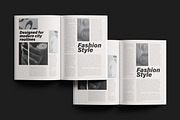 Elegant Fashion Magazine Layout, a Magazine Template by Artisan Vibes (Thumbnail 3 of 7)