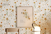 Wildflowers Aesthetics Watercolor, a Texture Illustration by Julia Dreams (Thumbnail 3 of 8)