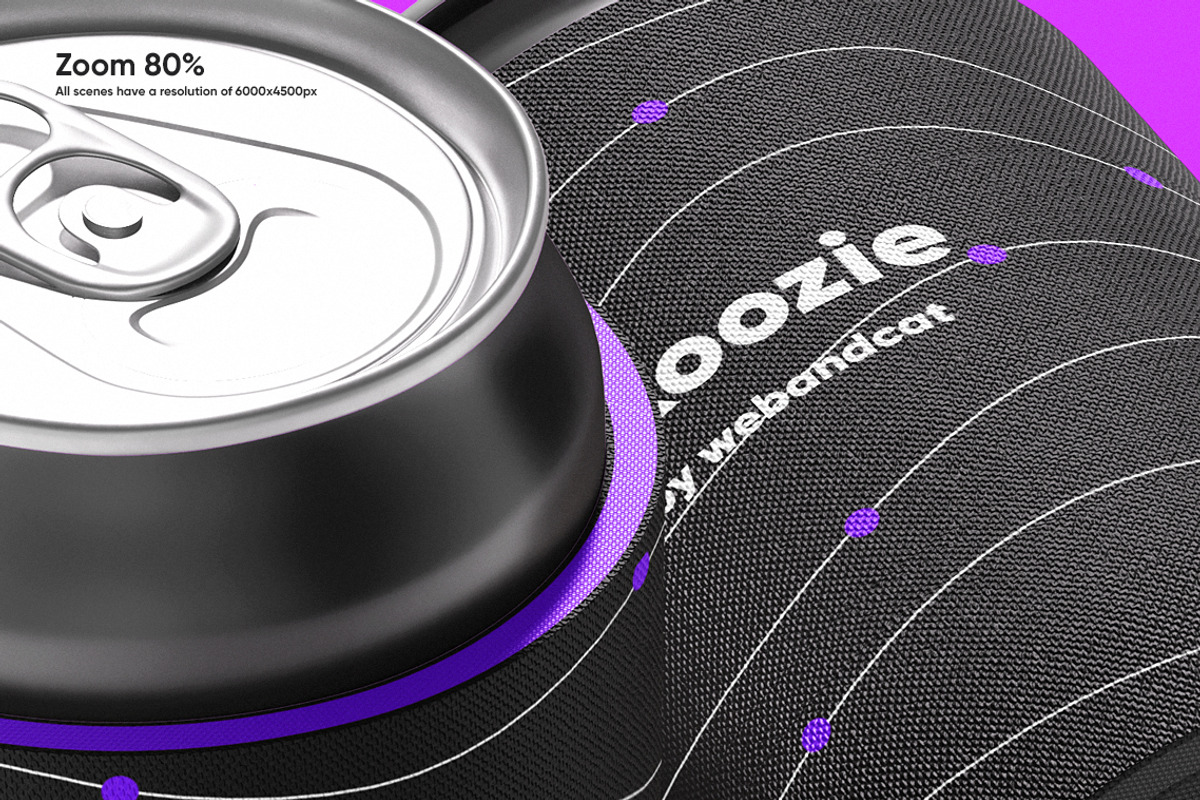 Can Cooler Mockup, a Cups & Container Mockup by WebAndCat (Photo 9 of 16)