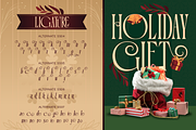 Santastic - Elegant Christmas Serif, a Serif Font by Burntilldead (Thumbnail 9 of 12)