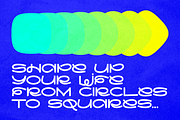 Shape Modern Display Sans Serif Font, a Sans Serif Font by Alex Blogoodf (Thumbnail 9 of 9)