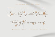 Galteniya | Beautiful Script, a Script Font by Denustudios (Thumbnail 11 of 15)