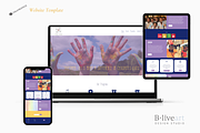 Non-profit Squarespace 7.1 Template, a Squarespace Template by Beliveart Studio (Thumbnail 1 of 4)