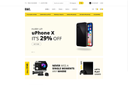Electronics eCommerce HTML Template, a Bootstrap Template by HasThemes ...