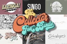 The Collector | Layered Font Bundle