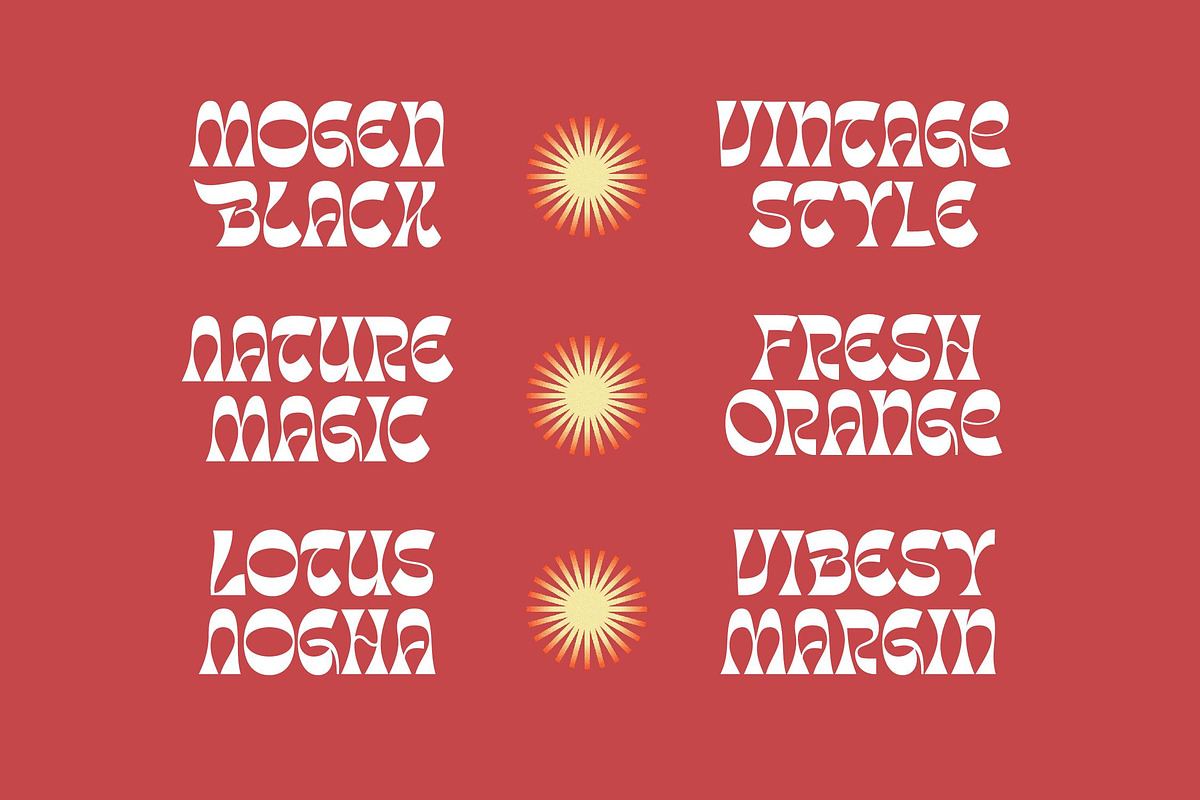 Tanqier Groovy Display Font, a Serif Font by timelesstype.co (Photo 14 of 20)