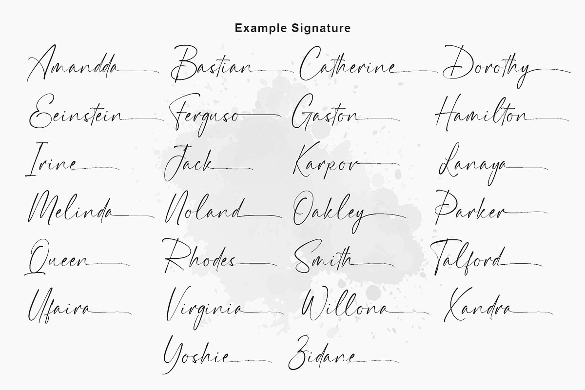 Jherlitha - Signature Font, a Script Font by BumbleGraph Studio (Photo 14 of 15)