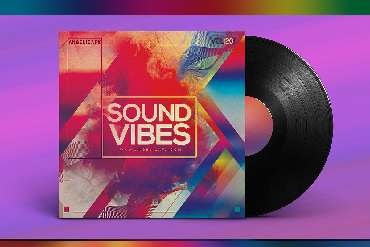 Sound Vibes Album Cover Artwork, a Social Media Template by angelicafx (Photo 2 of 3)