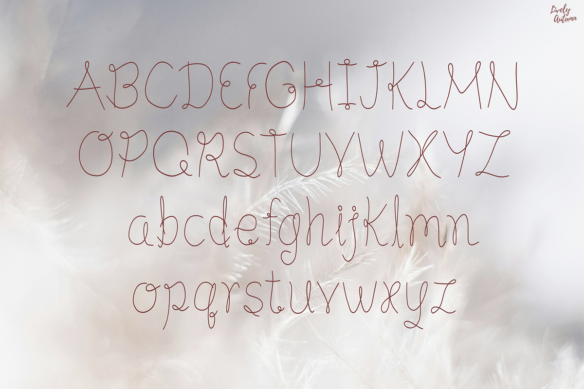 Dreamy | Handwritten Font, a Handwritten Font by LivelyAutumn11.11 (Photo 2 of 5)