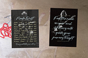 Italian Tempesta Handbrush Script, a Script Font by stylishtype.co (Thumbnail 3 of 15)