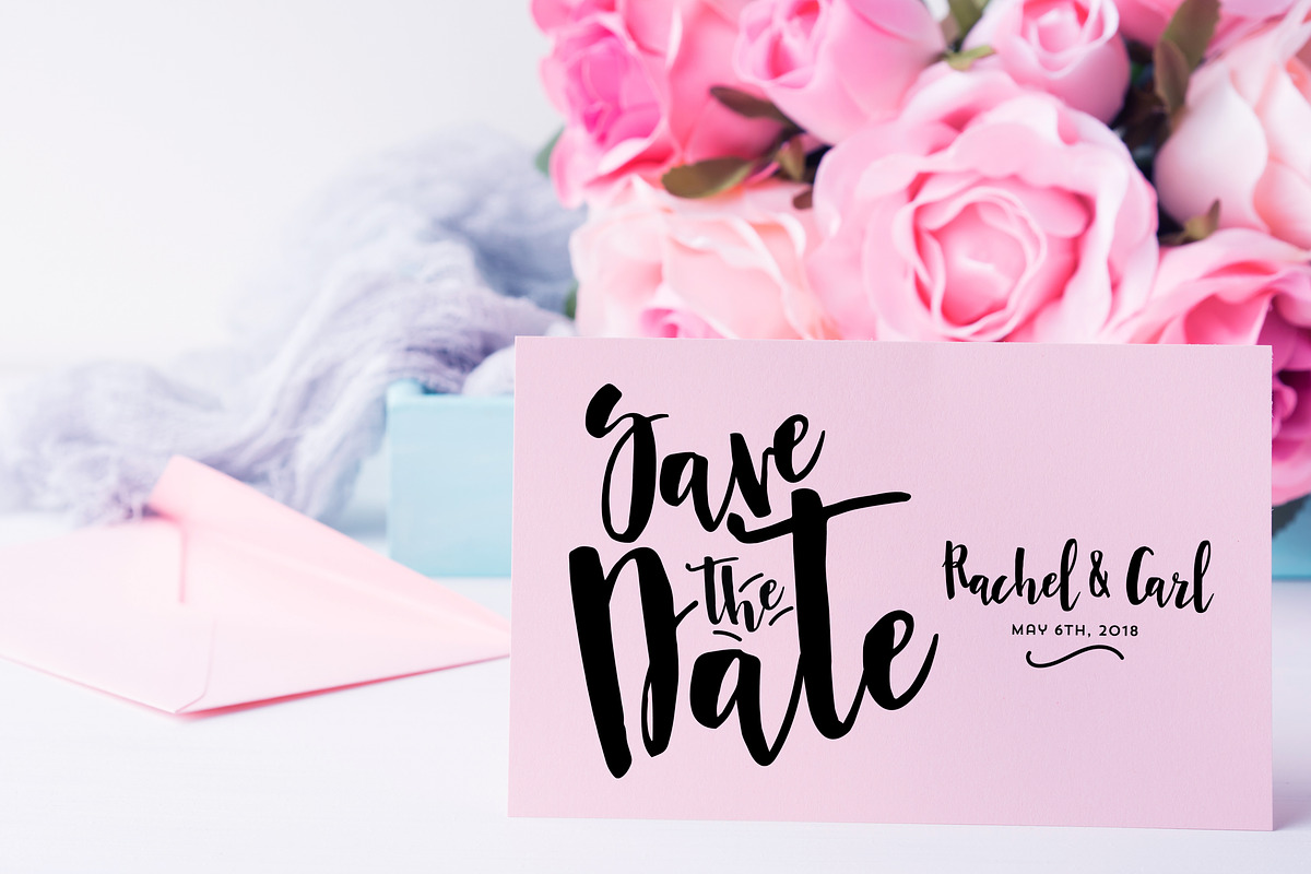ALLYSA SCRIPT font preview 3