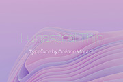 Lunastral Thin, a Sans Serif Font by OceaneM (Thumbnail 1 of 8)