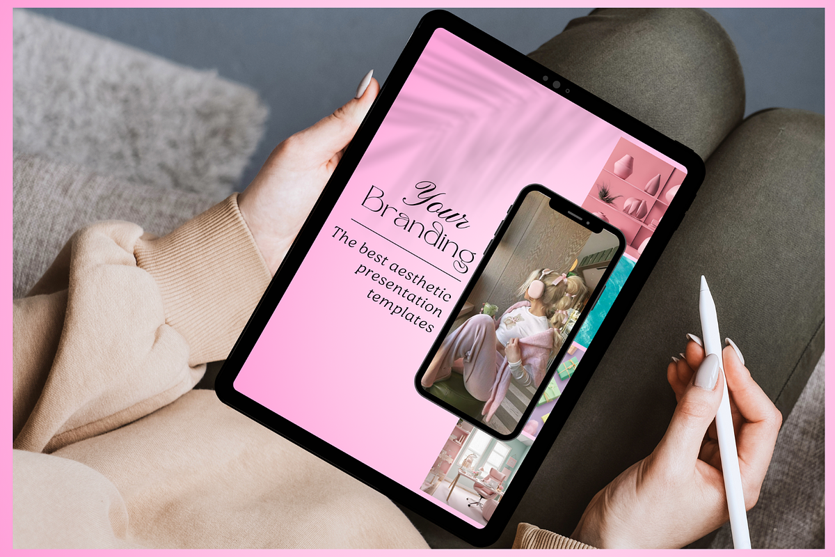 Pink Brand Kit 1000 Templates, a Social Media Template by CopertiniStudio (Photo 6 of 8)