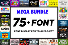 Colorful Display Font Bundle
