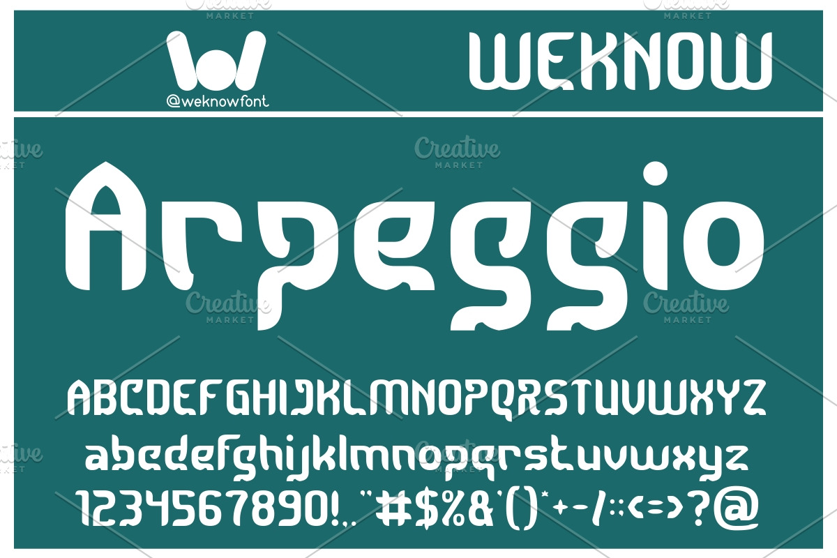 super careful people font, a Font by weknow (Photo 3 of 5)