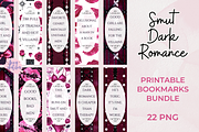 Cute Romantasy Printable Bookmarks, an Object Graphic by Anna Design Studio (Thumbnail 1 of 9)