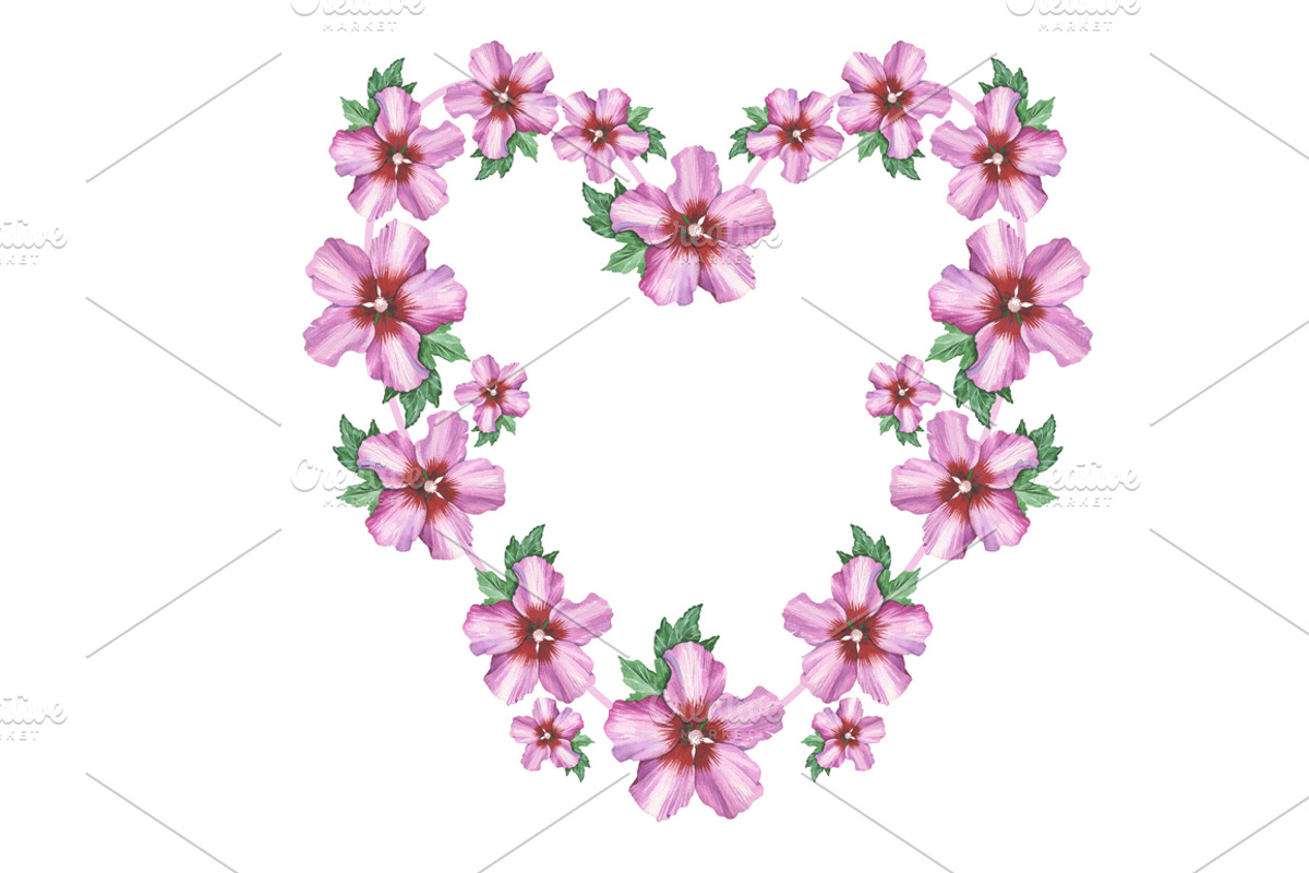 Wild Flowers watercolor PNG set, a Decorative Illustration by WatercolorPNG.com (Photo 9 of 13)