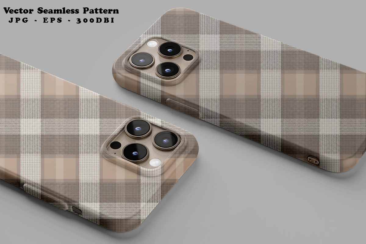 Glen Plaid & Houndstooth Vector, a Pattern Graphic by one-touch (Photo 7 of 10)