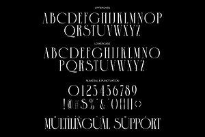 The Brolick Elegant Serif Typeface