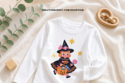Retro Halloween Clipart Bundle, a Decorative Illustration by OKArtHub (Thumbnail 7 of 7)