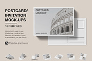 Postcard Invitation Mockup Bundles, a Card Template by Graphic Aesthetic (Thumbnail 1 of 22)