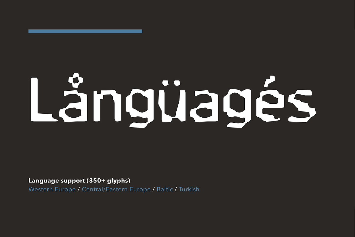 SB Phormic - Grunge Font preview 4