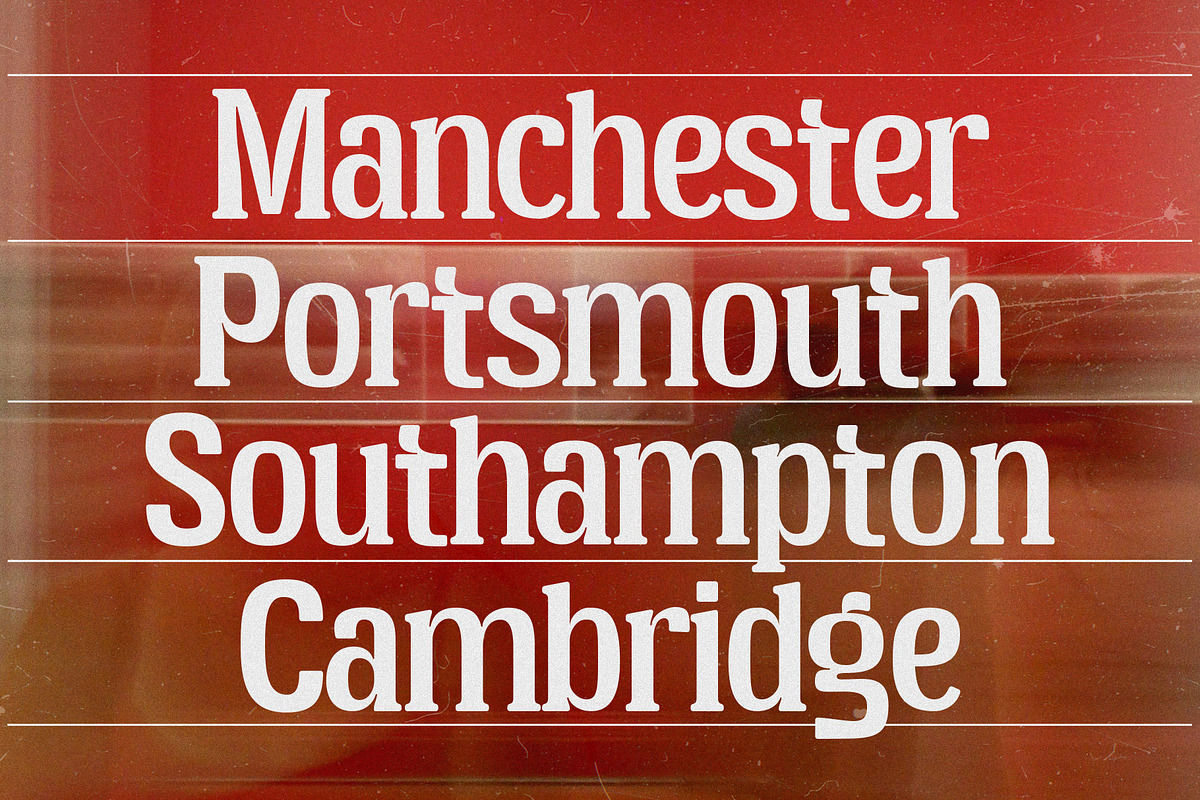 Broken Strings Retro Serif Font, a Serif Font by Heinzel Std (Photo 3 of 15)