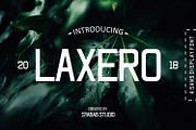 Laxero Font, a Font by syabab studio (Thumbnail 1 of 6)