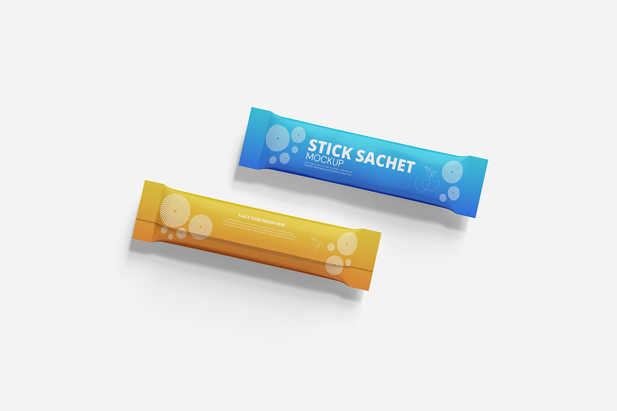 Stick Sachet Mockup, a Packaging Mockup by bimockup (Photo 5 of 6)