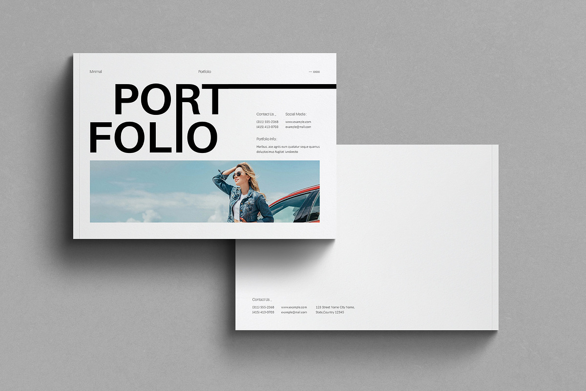 Portfolio Template Landscape, a Magazine Template by MassiveCreator (Photo 9 of 9)