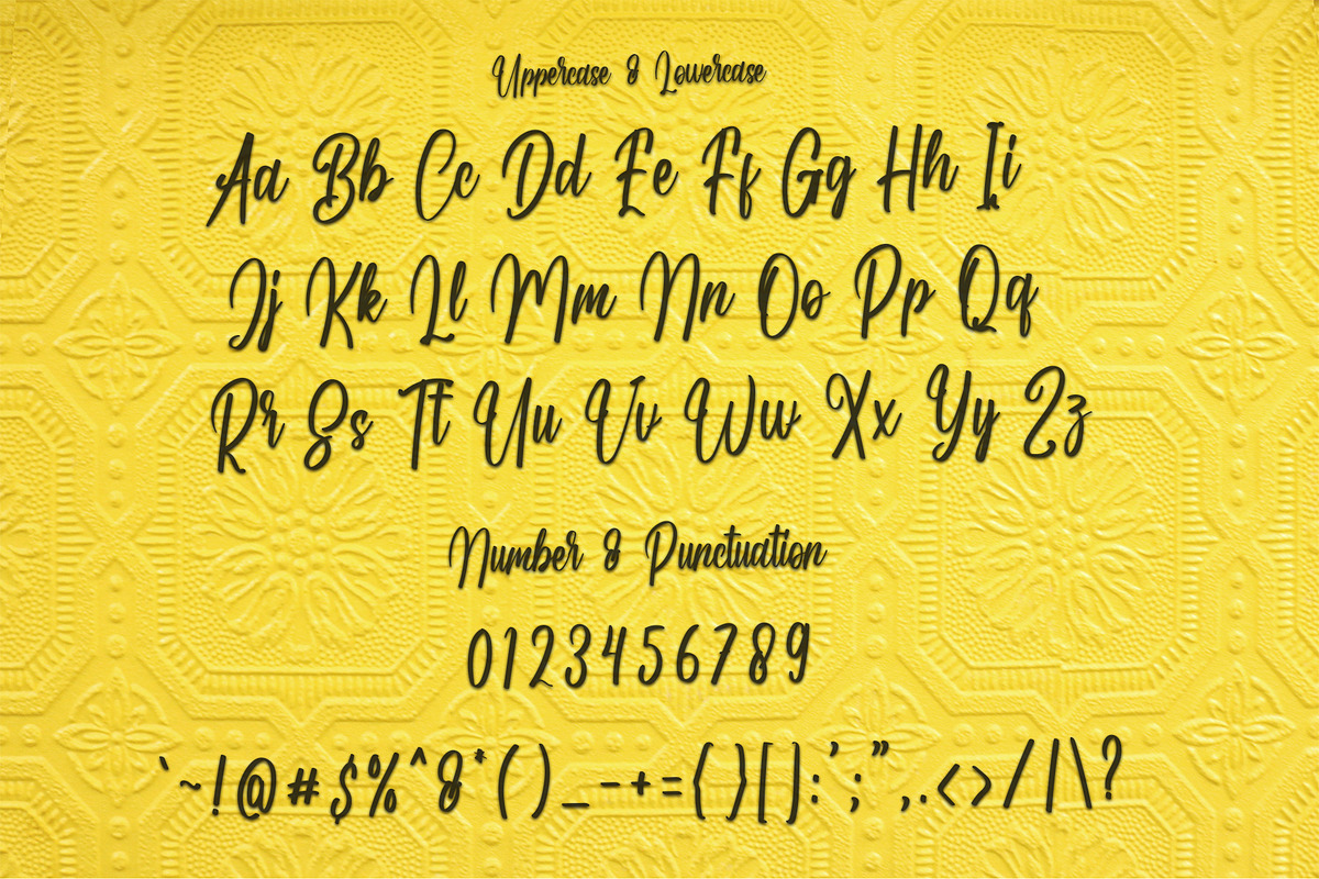 Optimistic, a Handwritten Font by InermediaSTUDIO (Photo 4 of 6)