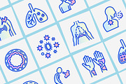 Asthma | 16 Thin Line Icons Set, an Outline Icon by Alex Blogoodf (Thumbnail 9 of 12)