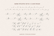 Switzerland Stylish Calligraphy, a Font by typeline studio (Thumbnail 10 of 12)